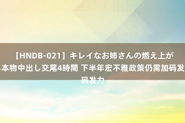 【HNDB-021】キレイなお姉さんの燃え上がる本物中出し交尾4時間 下半年宏不雅政策仍需加码发力