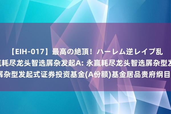 【EIH-017】最高の絶頂！ハーレム逆レイプ乱交スペシャル8時間 永赢耗尽龙头智选羼杂发起A: 永赢耗尽龙头智选羼杂型发起式证券投资基金(A份额)基金居品贵府纲目更新(2024年第3号)